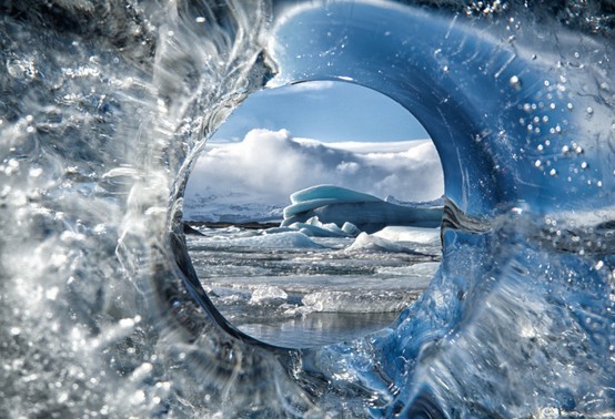 Photo:  Circle of ice